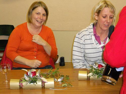 Christmas table decorations